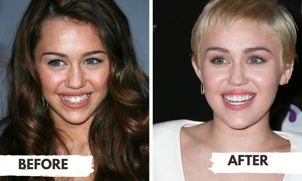 Miley Cyrus transformation process